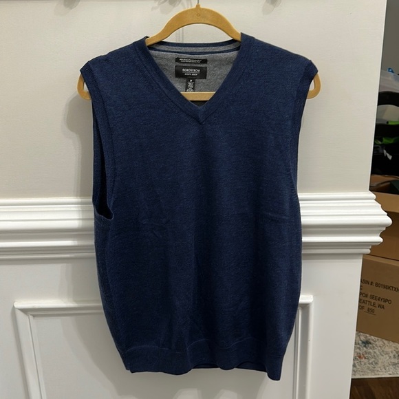 Nordstrom Other - Nordstrom’s Men Shop 💯 Merino Wool Vest Size M